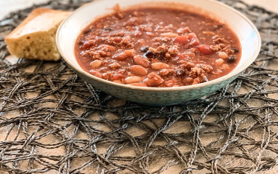 Clean Eating Chili, Healthy Chili Recipe, Turbofire Chili, Melanie Mitro