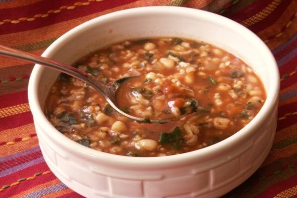 Savory Bean and Spinach Soup | Recipes | Melanie Mitro