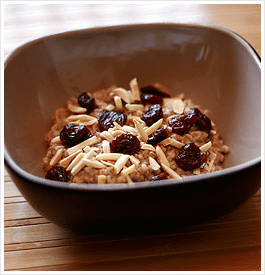 Slow Cooker Cherry Almond Oatmeal