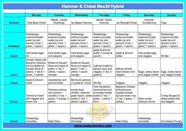 Hammer and Chisel Max30 Hybrid Week 2 | Melanie Mitro