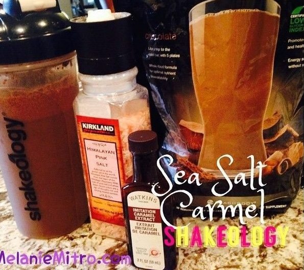 sea salt caramel shakeology