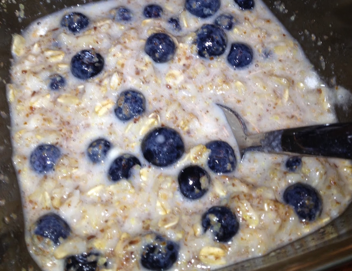 blueberry oatmeal