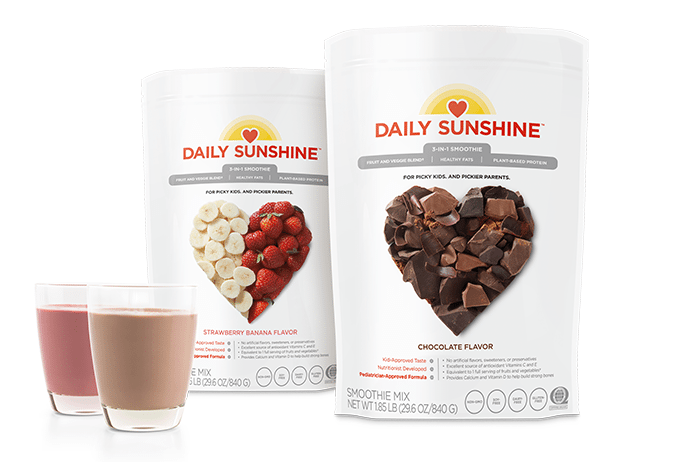 Daily Sunshine, a 3-in-1 Smoothie Designed Just for Kids!