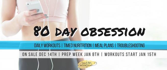 80 Day Obsession Transformations & Program Pack Options