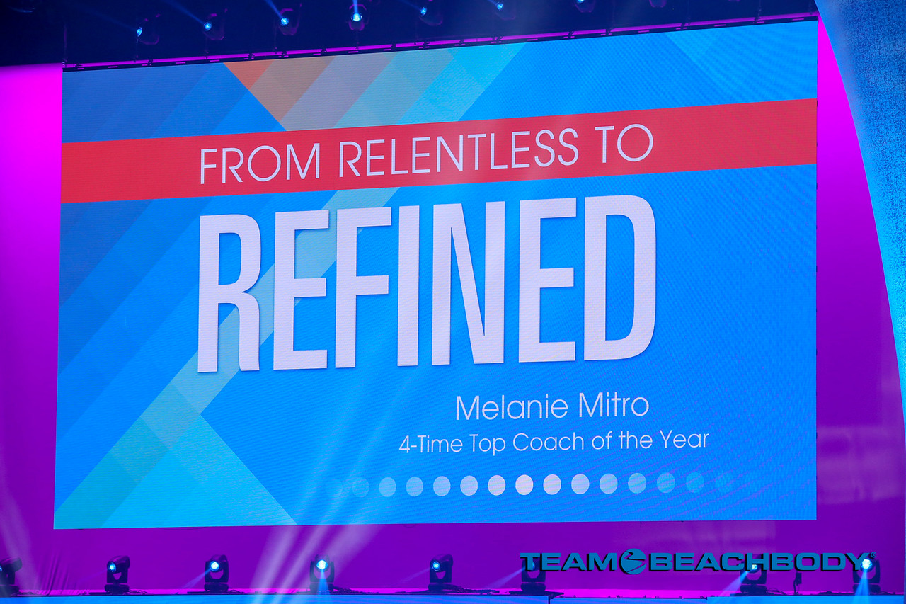 Melanie Mitro, Top Coach, Coach SUmmit Speech, Relentless To Refined, Indianapolis, Indiana, Coach Training, Motivation, Confidence, Accountability, Training Tips