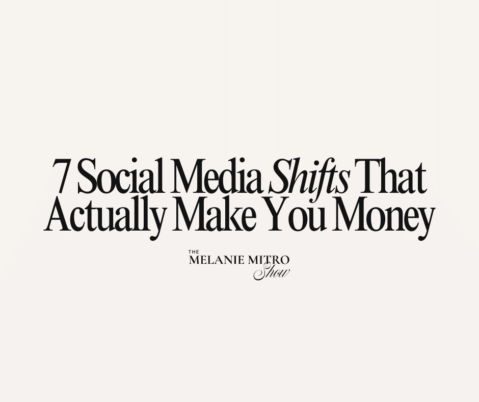 7 Social Media Shifts That Actually Make You Money